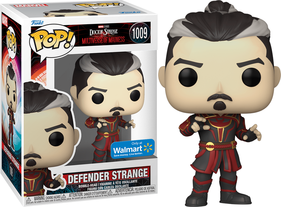 Funko POP! Marvel: Doctor Strange in The Multiverse of Madness - Defender Strange (Walmart) #1009