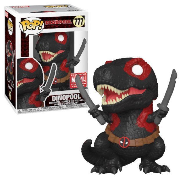 Funko POP! Deadpool - Dinopool [Black](Marvel Corps)(Damaged Box) #777