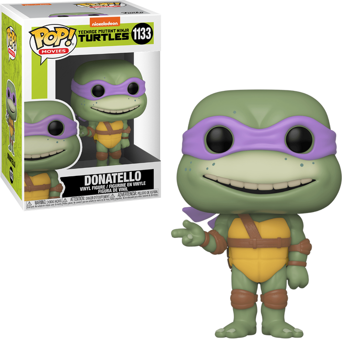 Funko POP! Movies: Teenage Mutant Ninja Turtles - Donatello (Damaged Box) #1133