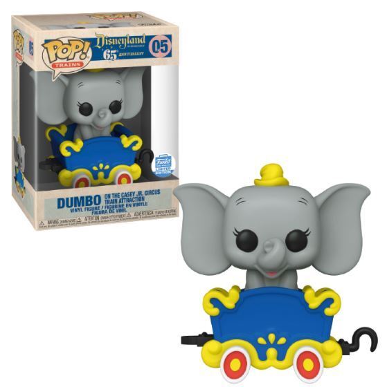 Funko POP! Disneyland 65th Anniversary: Dumbo On The Casey Jr Circus Train Attraction (Funko)(Damaged Box) #05