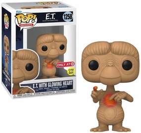 Funko POP! Movies: E.T. The Extraterrestrial - E.T. w/ Glowing Heart (GiTD)(Target) #1258