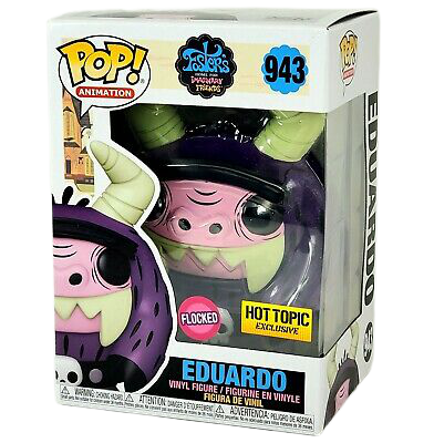 Funko POP! Animation: Fosters Home For Imaginary Friends - Eduardo (Flocked)(Hot Topic) #943