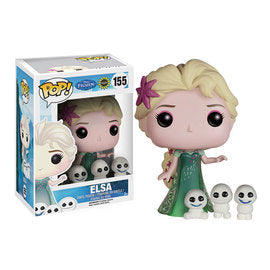 Funko POP! Disney Frozen Fever- Elsa (Damaged Box) #155