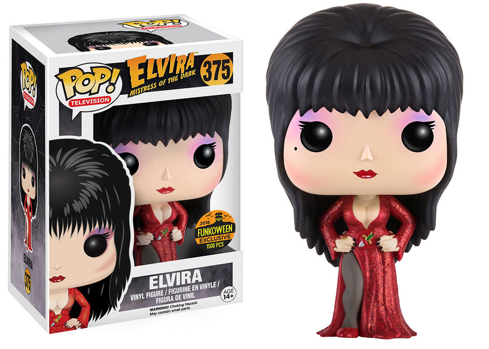 Funko POP! Television: Elvira Mistress of The Dark - Elvira (2016 Funkoween 1500 PCS) [A] #375