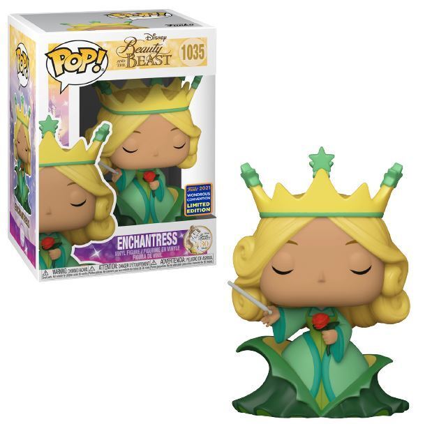Funko POP! Disney: Beauty & The Beast - Enchantress (Wondrous Convention)(Damaged Box) #1035