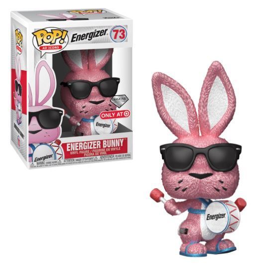 Funko POP! AD Icons: Energizer - Energizer Bunny (Diamond)(Target)(Damaged Box) #73