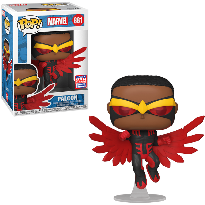 Funko POP! Marvel: Falcon (2021 Summer Convention)(Damaged Box)