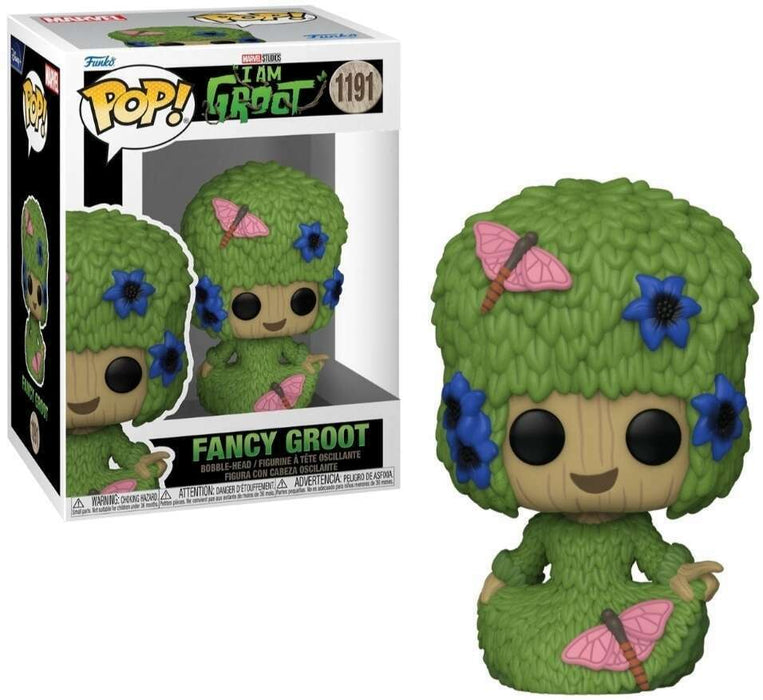 Funko POP! Marvel: I Am Groot - Fancy Groot #1191