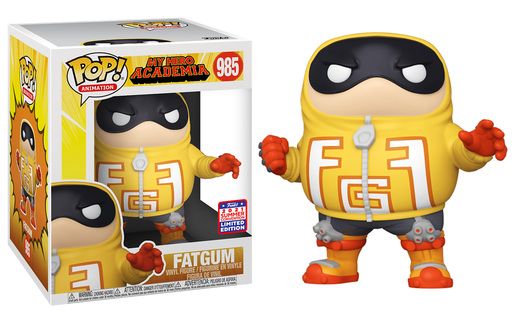 Funko POP! Animation: My Hero Academia - Fatgum [6 Inch](2021 Summer Convention) #985