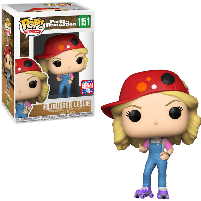 Funko POP! Television: Parks & Recreation - Filibuster Leslie (2021 Summer Convention)