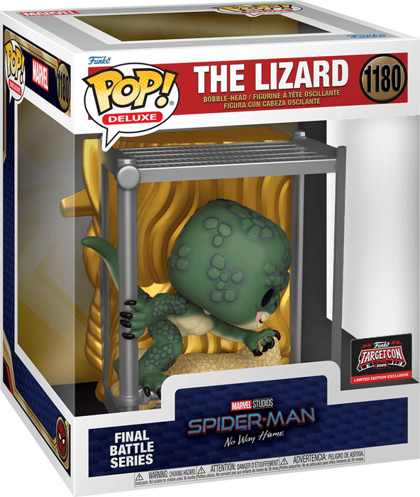 Funko POP! Deluxe: Marvel - Spider-Man No Way Home - The Lizard (2023 Target Con) #1180