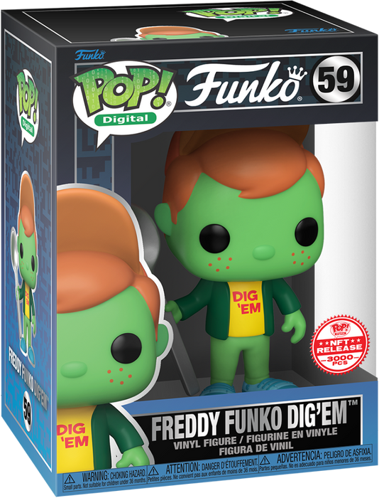 Funko POP! Digital: Kellogg's - Freddy Funko Dig'em (NFT Release)(3000 PCS) #59
