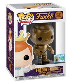 Funko POP! Freddy Funko as C-3PO (2019 SDCC/520 PCS)(Damaged Box) #SE