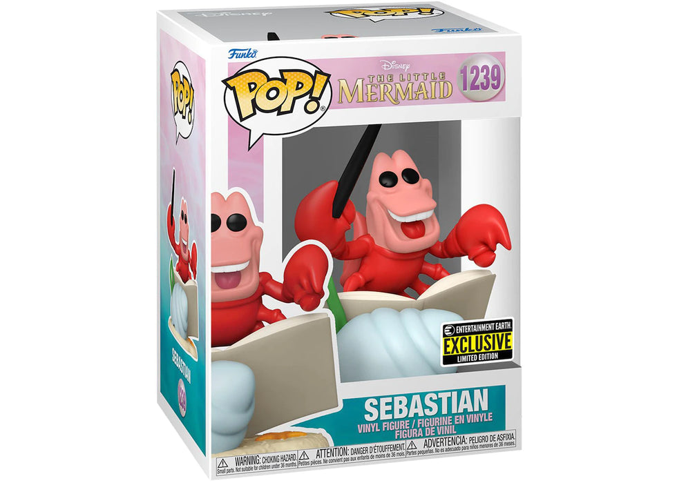Funko POP! Disney: The Little Mermaid - Sebastian (Entertainment Earth) #1239