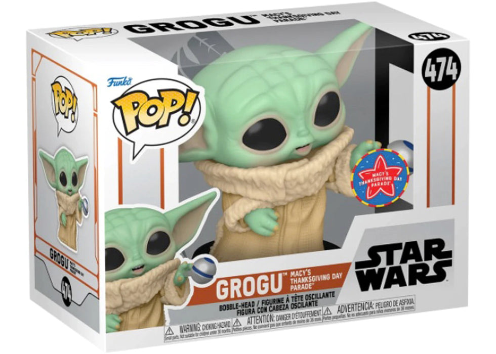 Funko POP! Star Wars: Grogu [Control Knob] (Macy's Thanksgiving Day Parade)(Damaged Box) #474