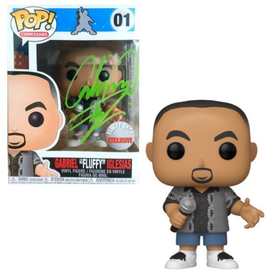 Funko POP! Comedians: Gabriel "Fluffy" Iglesias (Fluffy Shop)(Signed/Gabriel Iglesias)
