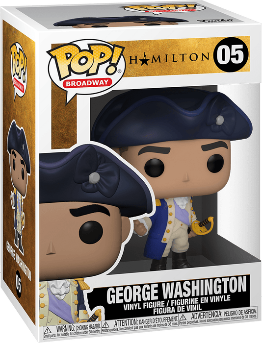 Funko POP! Broadway: Hamilton - George Washington (Damaged Box) #05