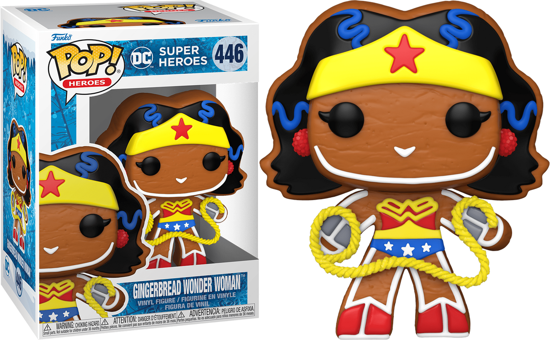 Funko POP! Heroes: DC Super Heroes - Gingerbread Wonder Woman #446