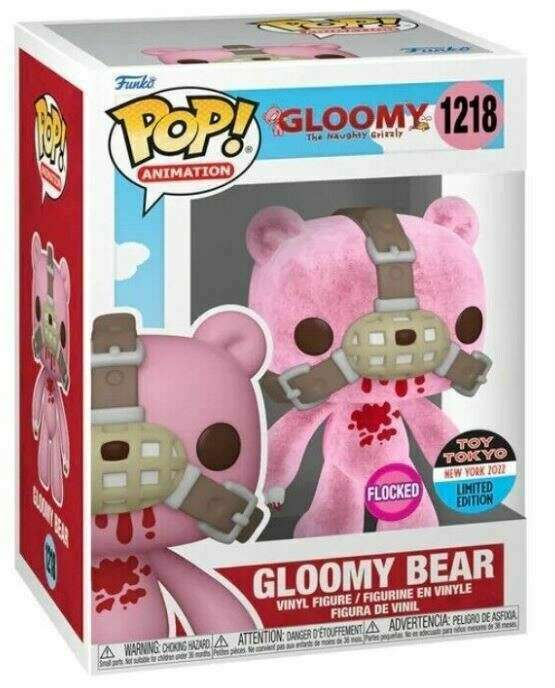Funko POP! Animation : Gloomy Bear (Flocked)(2022 Toy Tokyo NYCC) #1218
