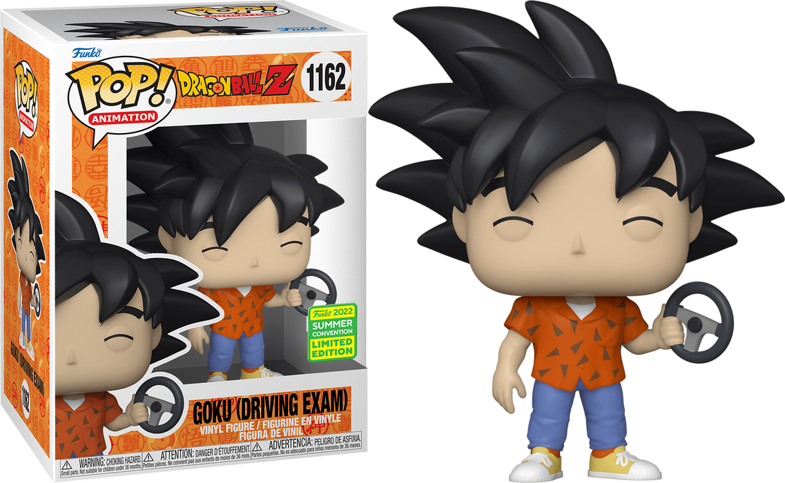 Funko POP! Animation: DragonBall Z - Goku [Driving Exam] (2022 Summer Convention) #1162