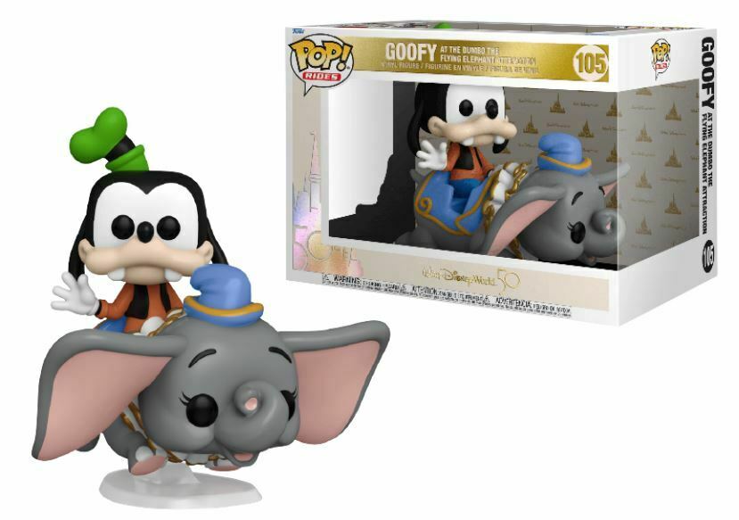 Funko POP! Rides: Walt Disney World - Goofy At The Dumbo The Flying Elephant Attraction #105