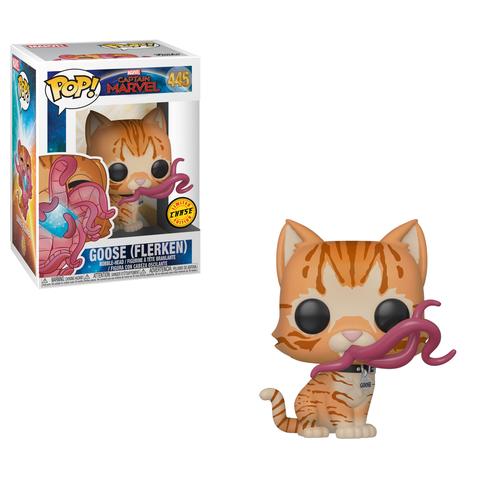 Funko POP! Marvel: Captain Marvel - Goose (Flerken)(CHASE) #445