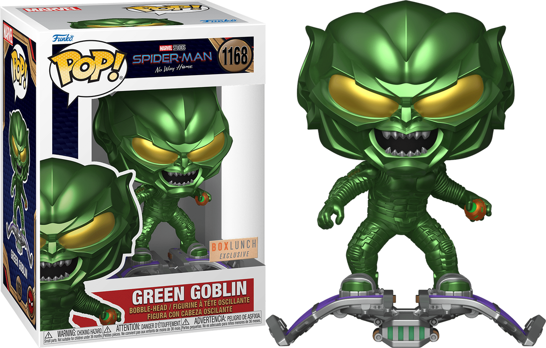 Funko POP! Marvel: Spider-Man No Way Home - Green Goblin (BoxLunch) #1168
