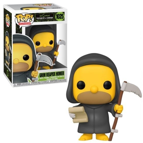 Funko POP! Television: The Simpsons Treehouse of Horror - Grim Reaper Homer # 1025