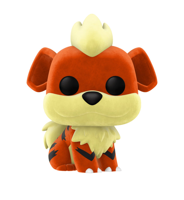 Funko POP! Games: Pokemon - Growlithe (Flocked) (2020 Fall Convention) #597