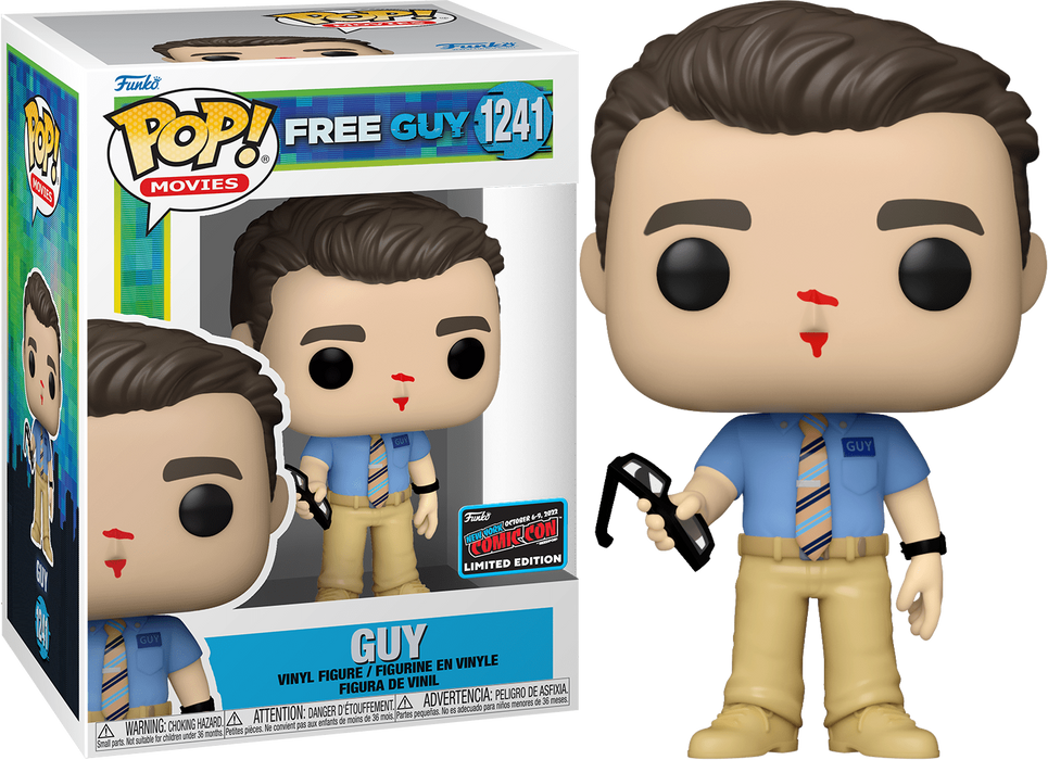 Funko POP! Movies: Free Guy - Guy (2022 NYCC) #1241