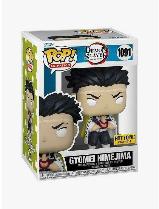 Funko POP! Animation: Demon Slayer - Gyomei Himejima (Hot Topic)(Damaged Box)  #1091