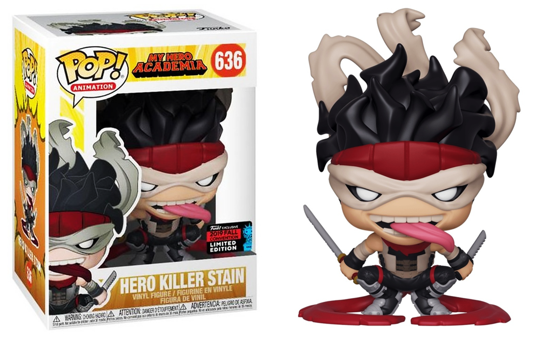 Funko POP! Animation: My Hero Academia - Hero Killer Stain (2019 Fall Convention) #636