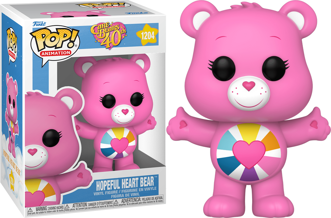Funko POP! Animation: Care Bears 40th - Hopeful Heart Bear #1204