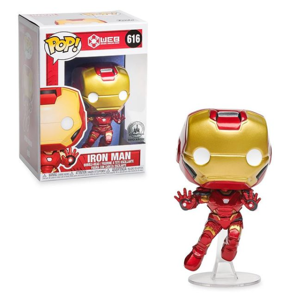 Funko POP! WEB: Iron Man (No Sticker) (Damaged Box)