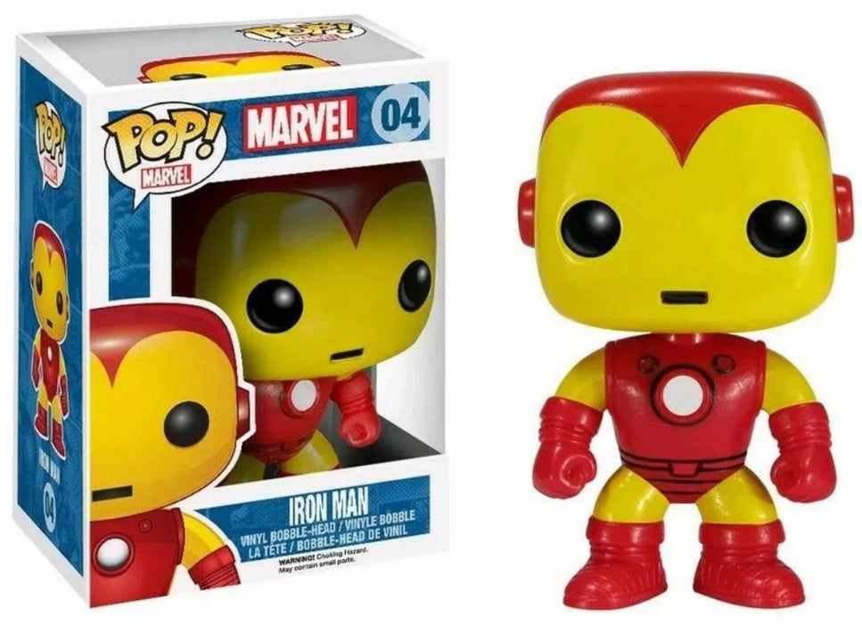 Funko POP! Marvel: Iron Man [2011 Style Box] (Damaged Box) #04