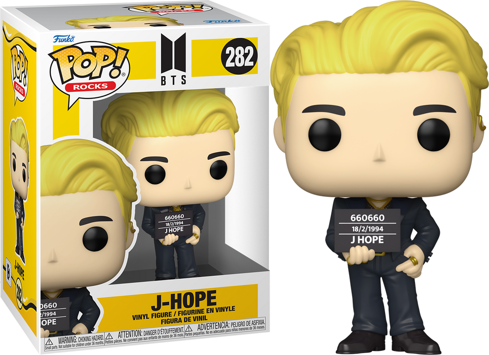 Funko POP! Rocks: BTS - J-Hope [Butter] #282
