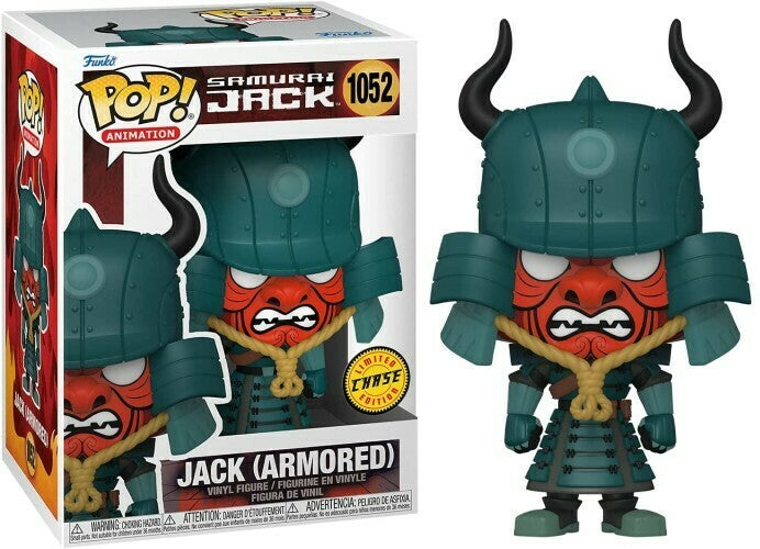Funko POP! Animation: Samurai Jack - Jack [Armored] (CHASE) #1052