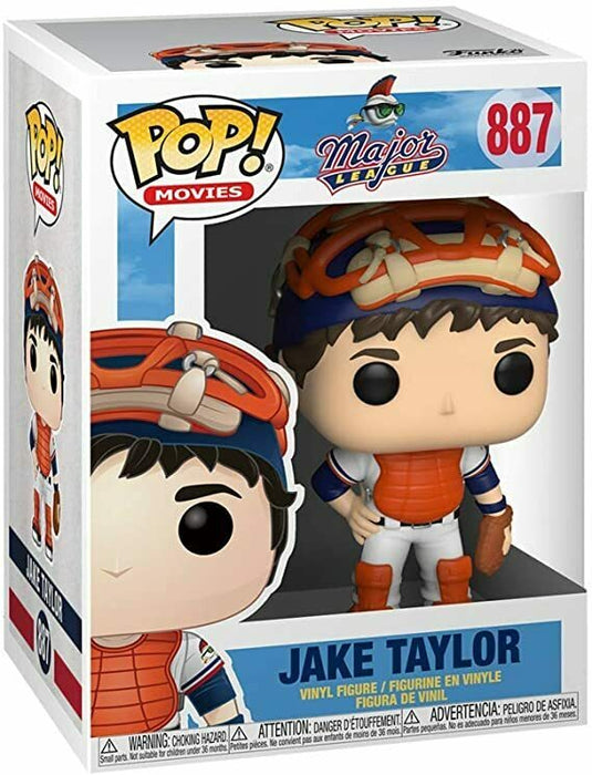 Funko POP! Movies: Major League - Jake Taylor (Damaged Box) #887