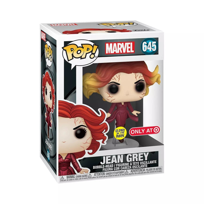 Funko POP! Marvel: Jean Grey (GiTD)(Target)(Damaged Box) #645