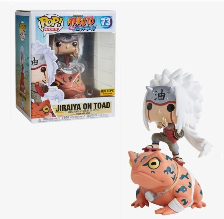 Funko POP! Rides: Naruto Shippuden - Jiraiya on Toad [6 Inch] (Hot Topic) #73