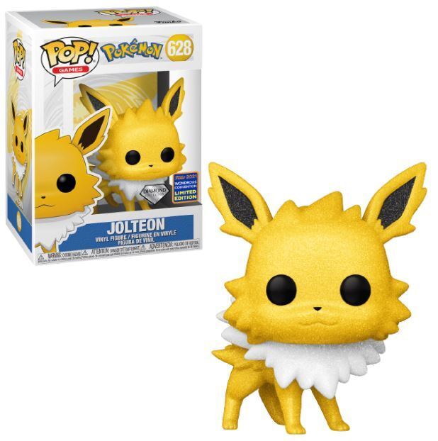 Funko POP! Games: Pokemon - Jolteon (Diamond)(2021 Wondrous Convention) #628