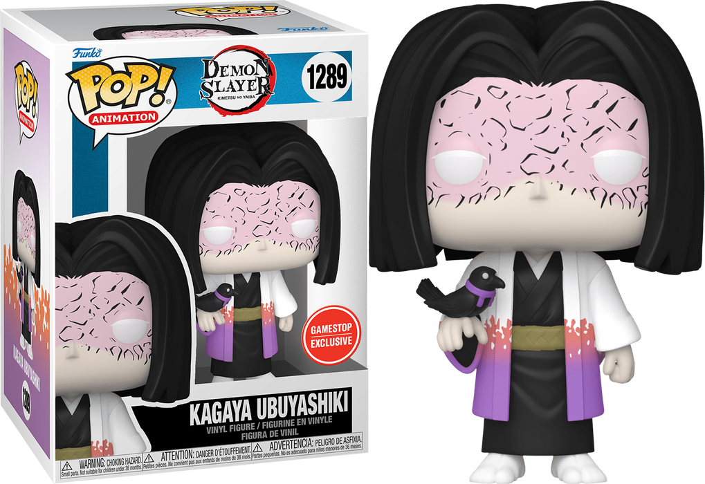 Funko POP! Animation: Demon Slayer - Kagaya Ubuyashiki (GameStop)(Damaged Box) #1289