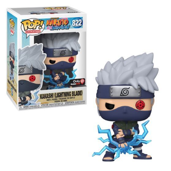 Funko POP! Animation: Naruto Shippuden - Kakashi Lightning Blade (GameStop) #822