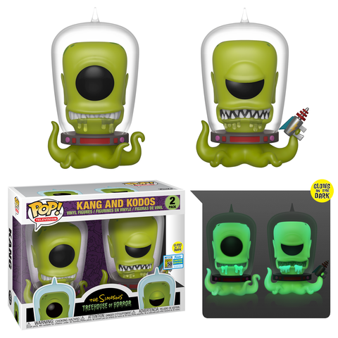 Funko POP! Television: The Simpsons Treehouse of Horror - Kang & Kodos (GiTD)( 2019 SDCC)
