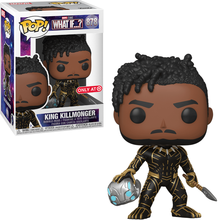 Funko POP! What If? - King Killmonger (Target)(Damaged Box)