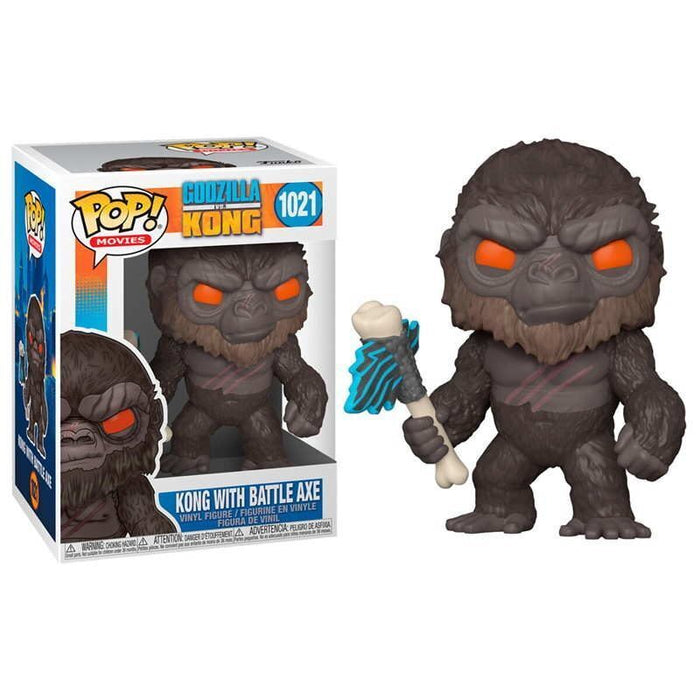 Funko POP! Movies: Godzilla vs. Kong - Kong w/ Battle Axe #1021