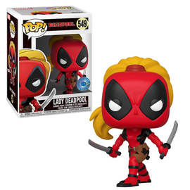 Funko POP! Deadpool: Lady Deadpool (Pop In a Box)(Damaged Box) #549