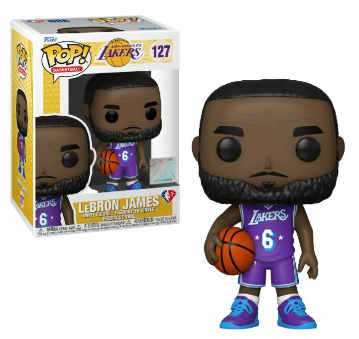 Funko POP! Basketball: Los Angeles Lakers - Lebron James #127