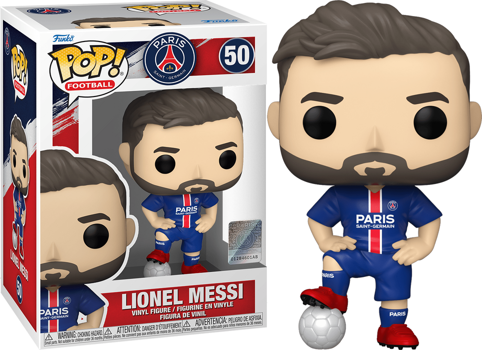 Funko POP! Football: Paris Saint Germain - Lionel Messi (Damaged Box) #50