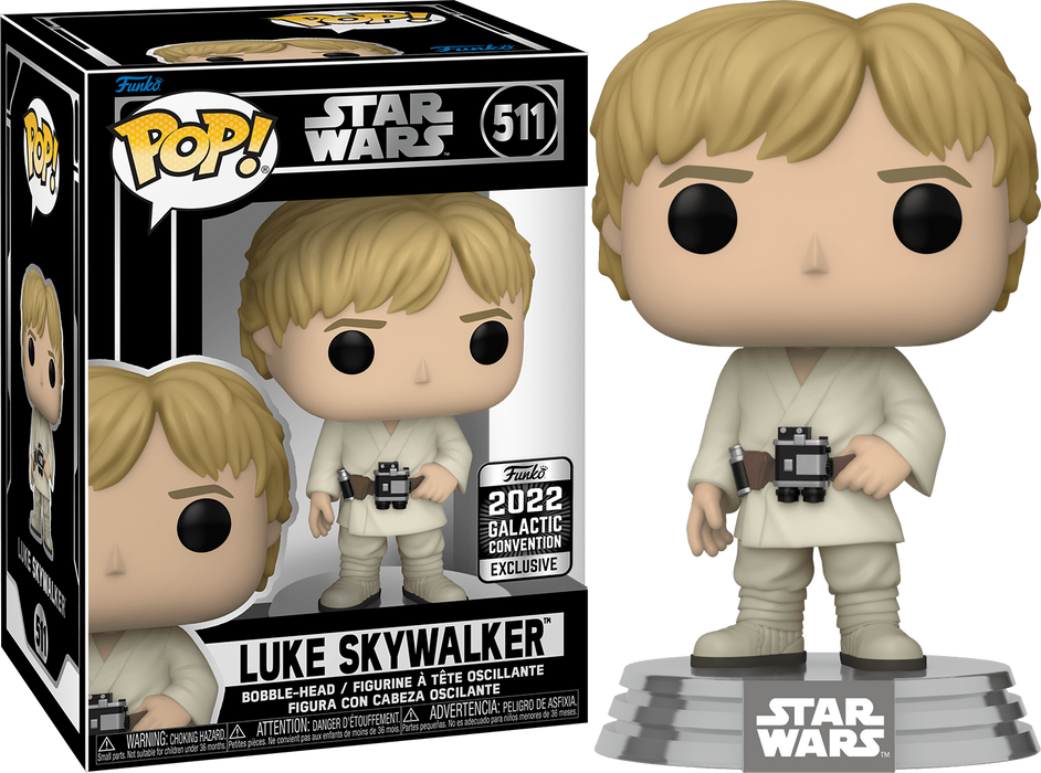 Funko POP! Star Wars: Luke Skywalker (2022 Galactic Convention) #511